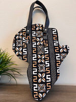 Shadia Kente African Map Hand Bag - Image 3