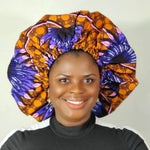Duma Mbili Large Silk Lined Bonnet - Image 2