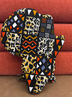 Ashiraf African Map BackPack(unisex) - Image 1