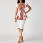 African Dashiki Top And Skirt - Image 1