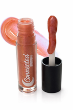 Fairytale -Orange to Pink Shift Duochrome Hydrating Lip Gloss – High Shine - Image 1