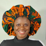 Duma Mbili Large Silk Lined Bonnet - Image 4
