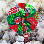 Hudah African Print Folding Hand Fan - Image 2