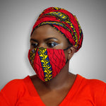Duma Mbili African Print  Headwraps - Image 6