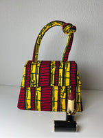 Asma Knot African Print Mini Bag - Image 1