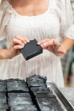 Clarifying Charcoal Bar Handmade Tallow and Goat Milk Soap Bar - Image 5