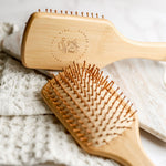 Bamboo Paddle Hair Brush - Image 2
