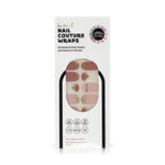 Lauren B. Beauty Pink & Gold Geometric Gel Nail Wrap - Color Changing - Image 1