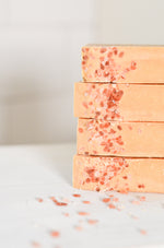 Pink Salt + Grapefruit Cleansing Bar Handmade Tallow and Goat Milk Soap Bar - Image 5