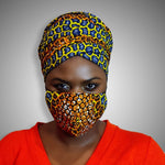 Duma Mbili African Print  Headwraps - Image 5
