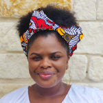 Duma Mbili African Print Headband/Hairband - Image 2