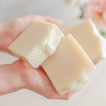Fragrance Free Handmade Tallow + Goat Milk Soap Bar Trio - Image 3