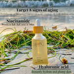 PREMIUM 100% VEGAN GLOW UP Toner Serum With Hyaluronic Acid + Niacinamide + Camellia Leaf + Vitamin E + Rose Water - Image 3