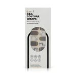 Grey & Gold Marble Gel Nail Wrap - Image 1