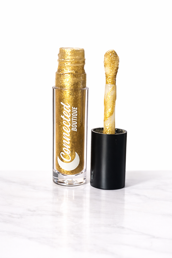 Honey – Brown Lip Gloss Golden High-Shine Neutral
