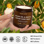 Argan Oil & Biotin Hair Repair Mask - Image 7