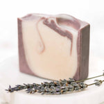 Lavender + Mint Handmade Tallow and Goat Milk Soap Bar - Image 6