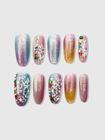 Mermaid Tail press on nails - Image 1