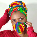 Duma Mbili African Print  Headwraps - Image 2