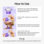 Pro-Retinol Neck Lifting Cream Massager - Image 3