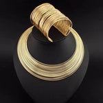 Tribal African Coil Choker - Image 2
