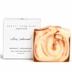 Citrus Cedarwood Handmade Tallow and Goat Milk Soap Bar - Image 2