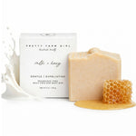 Milk + Honey Fragrance Free Handmade Tallow and Goat Milk Soap Bar - Image 8