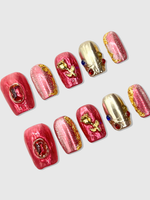 Pretty Guardian press on nails - Image 3