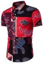 African Print Dashiki Shirt - Image 1