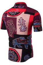 African Print Dashiki Shirt - Image 2