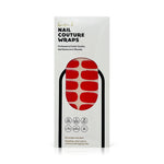 Red Solid Gel Nail Wrap - Image 1
