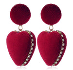 Modern Heart Earrings - Image 3