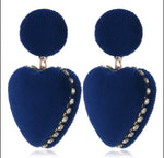 Modern Heart Earrings - Image 4