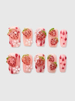 Strawberry Shortcake Press On Nails - Image 1