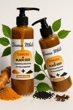 Turmeric & Black Seed African Black Soap - Image 2
