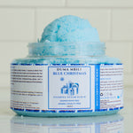 Blue Christmas Foaming Sugar Scrub - Image 4