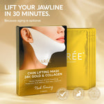 24K Gold Chin & Jawline Lifting Mask - Image 1