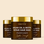 Argan Oil & Biotin Hair Repair Mask - Image 11