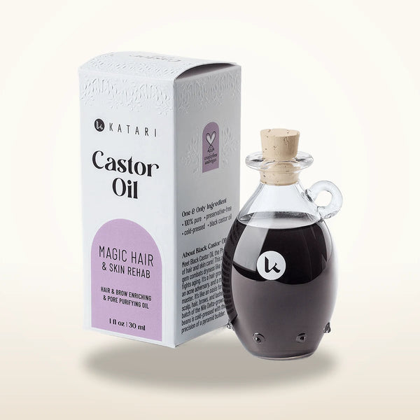 Black Castor Oil for Hair & Brows