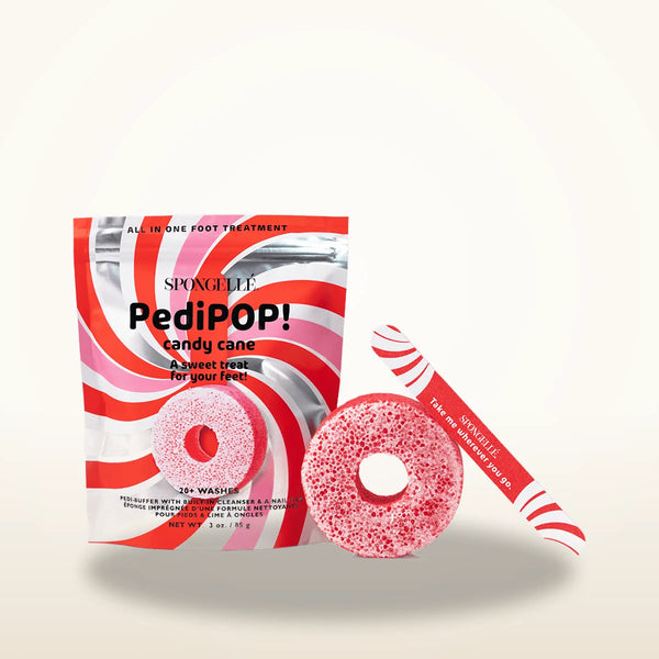 Candy Cane | Holiday PediPOP! Pedi Buffer & Nail File
