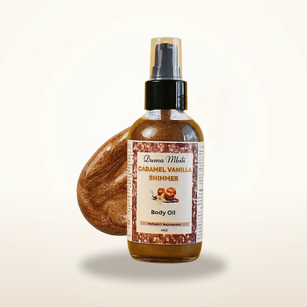Caramel Vanilla Shimmer Body Oil