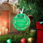 Festive Morning - Sweet Ambrosia | Holiday Wreath - Image 2