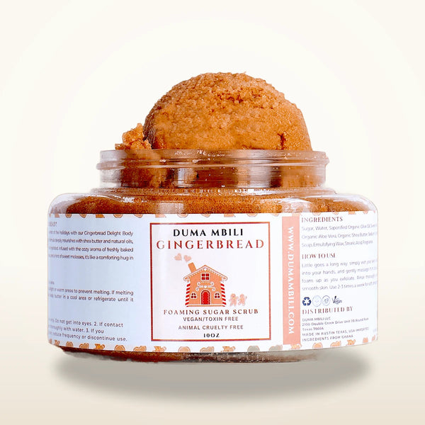 Gingerbread Foaming Sugar Scrub