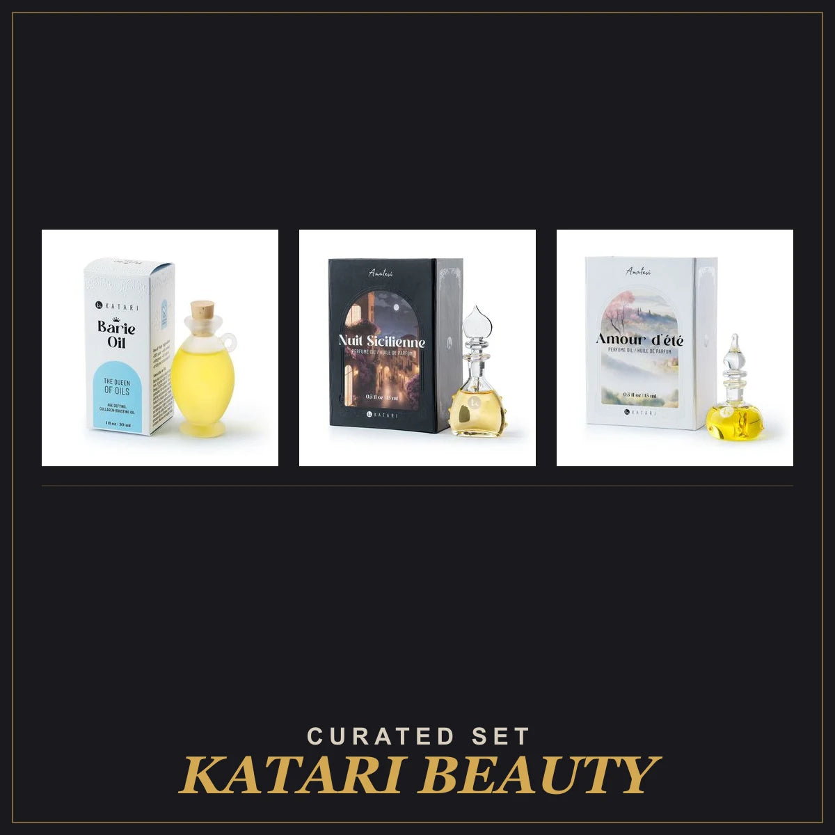 Katari Beauty Botanical Oil Trio