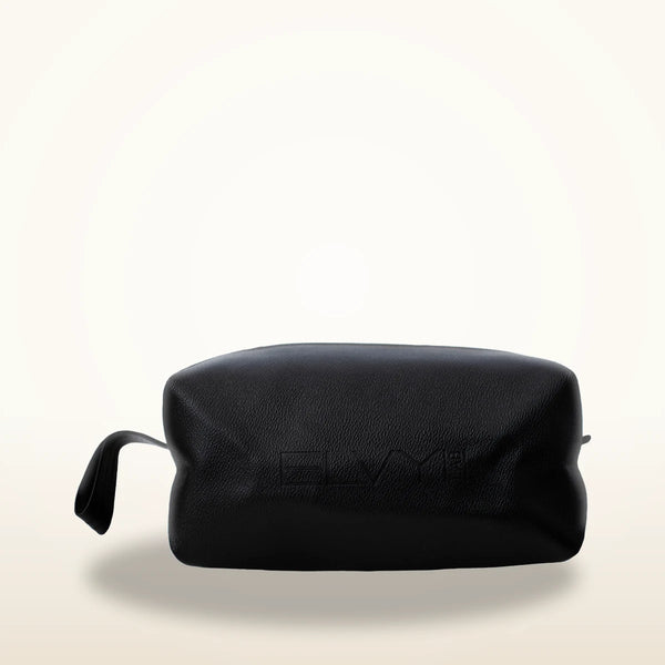 Leather Toiletry Bag (Black)
