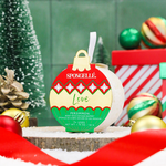 Love - Persimmon | Holiday Ornament - Image 2