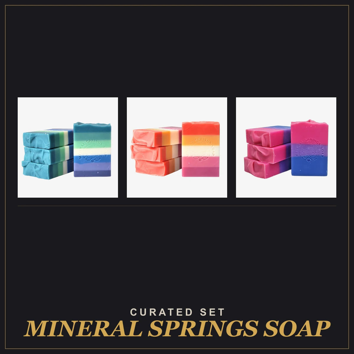 Mineral Springs Pride Soap Set
