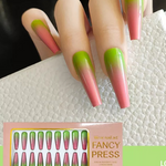 Extra Long Full Cover Coffin Press on Nails - Image 2
