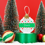 Peace - Winter Pear | Holiday Ornament - Image 2
