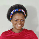 Duma MbilIi African Print Padded  Headband - Image 1